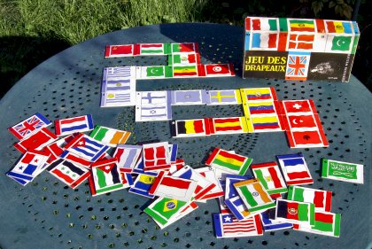 Drapeaux des Pays du monde (avec noms) à imprimer