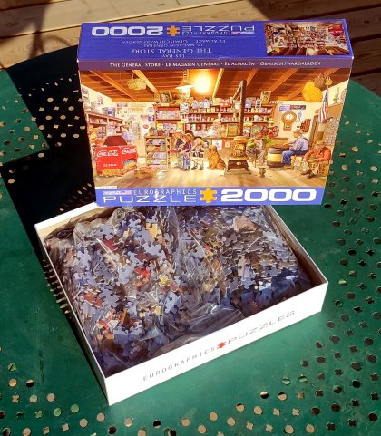 Puzzle 2000 pièces - Le magasin général