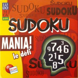 Jeu Sudoku Mania Alary avec livre instruction (250122-99)