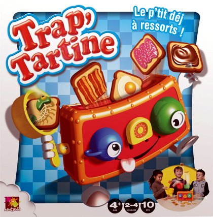 Jeu Trap Tartine complet 4 ans et + - Asmodee | Beebs