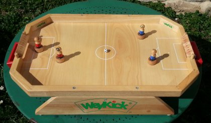 WeyKick Football Stadion – Jeu de foot magnétique en bois